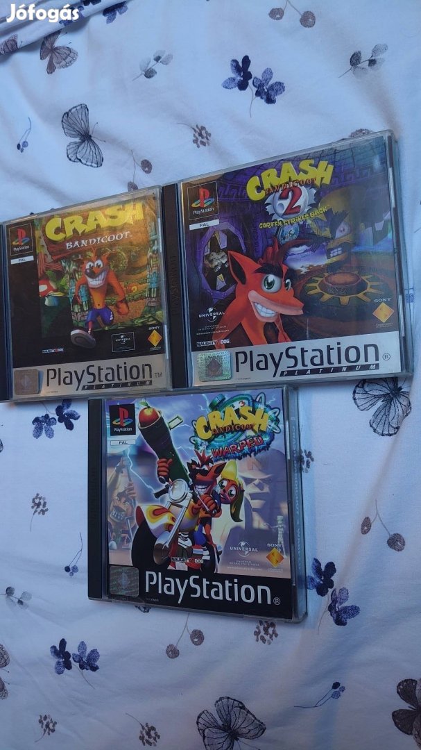 Crash bandicoot 1-2 és 3!