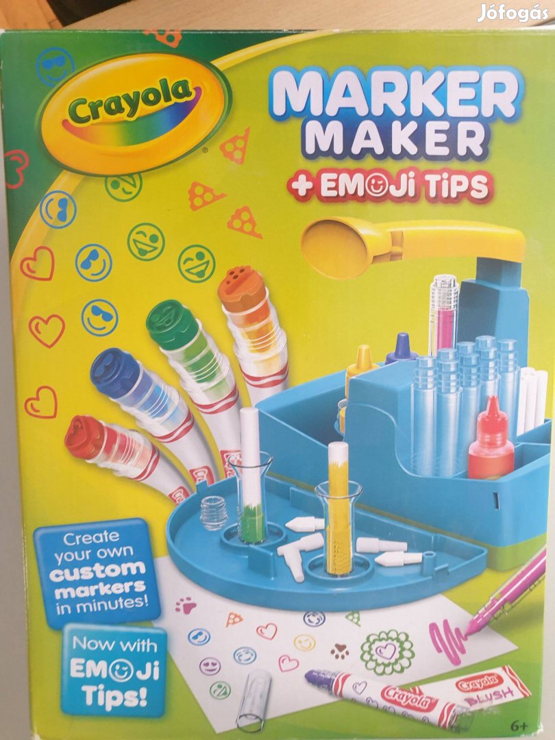 Crayola filctollgyár (csak az alapgép, plusz minimális festék)