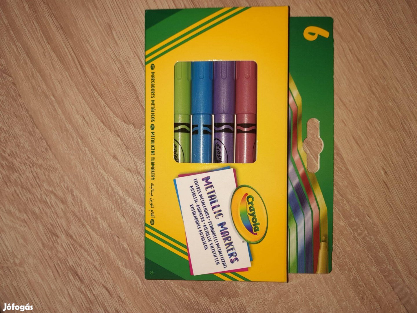 Crayola metál filctoll készlet, féláron