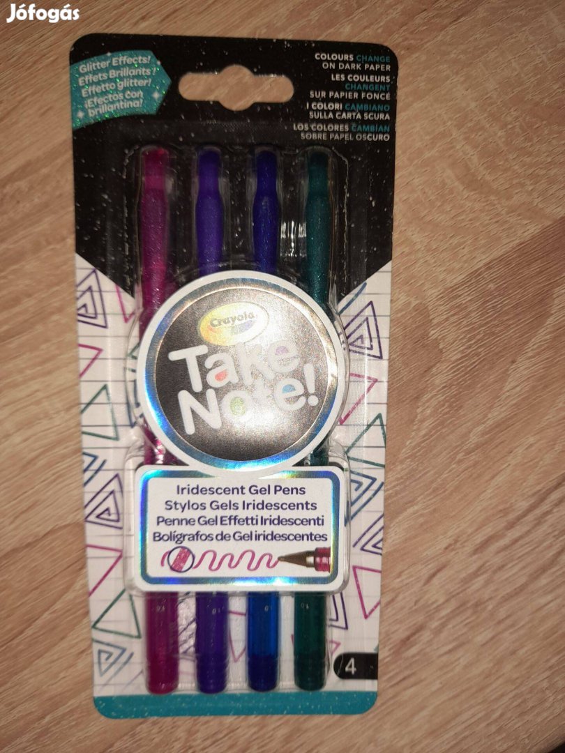 Crayola színjátszó zselés toll készlet féláron