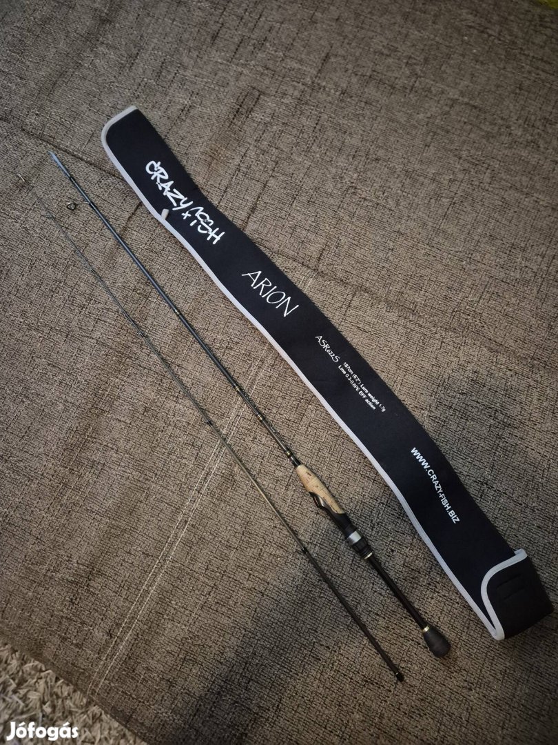 Crazy Fish Arion 187cm 1-7gr pergető bot