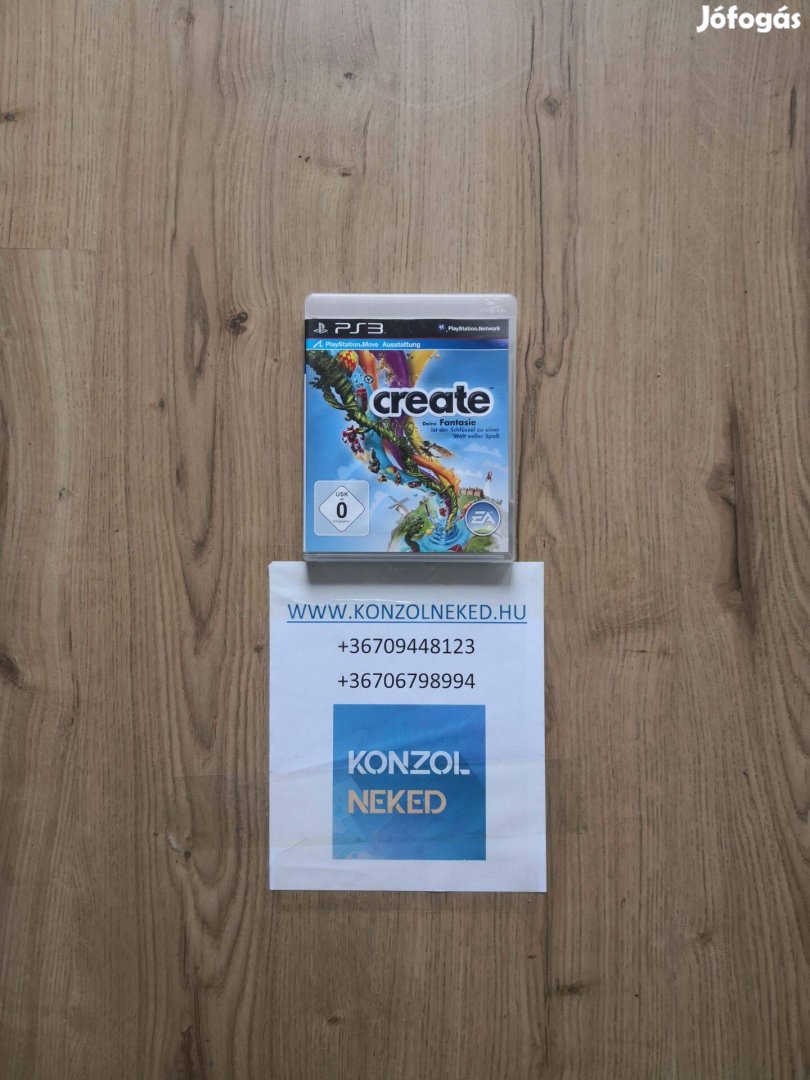 Create PS3 játék
