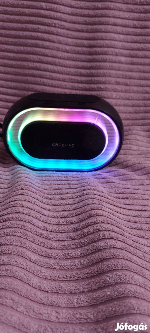 Creative Halo Bluetooth vezeték nélküli hangszóró RGB fényshow eladó