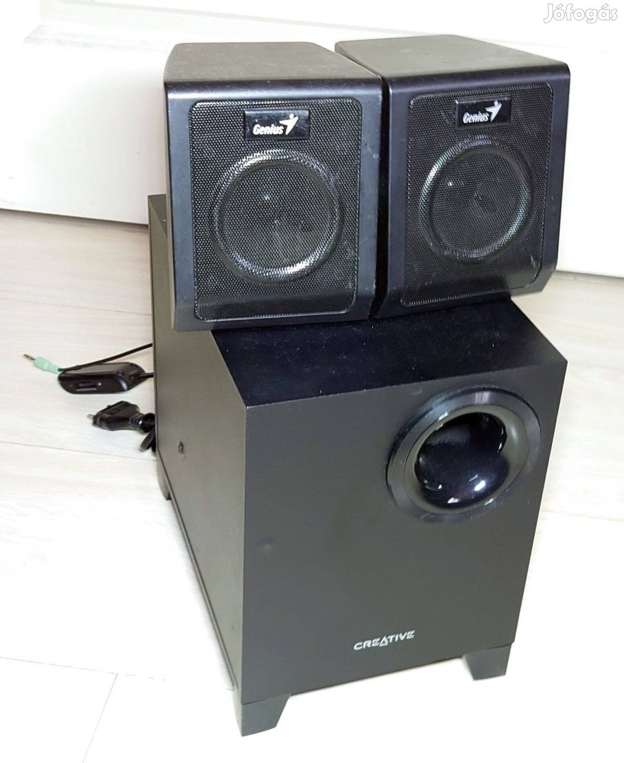 Creative Inspire T3300 2.1 (51MF0415AA00) Aktív hangfal Genus szatelit