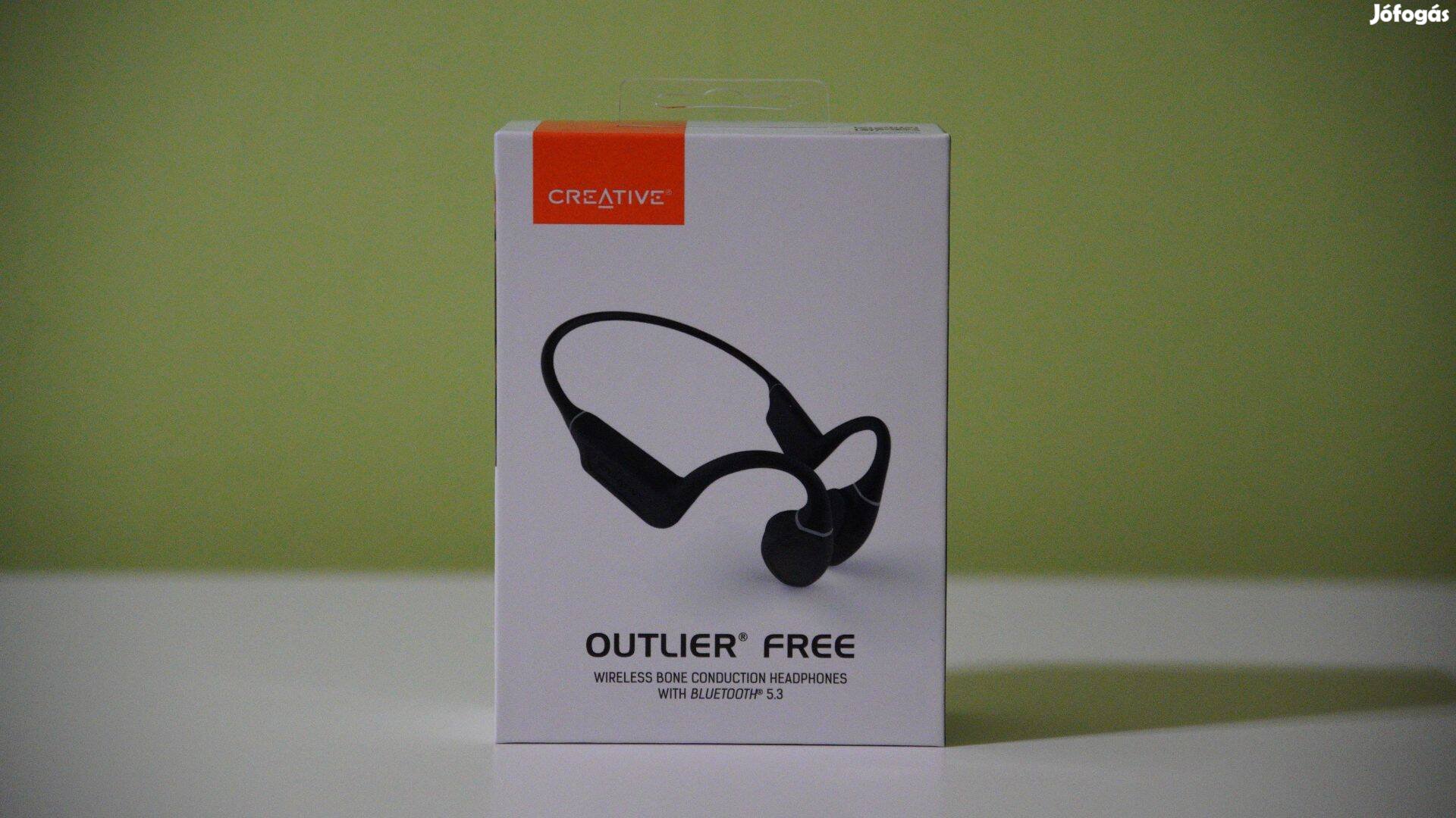 Creative Outlier Free szürke bluetooth csontrezgéses fülhallgató