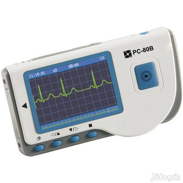 Creative PC-80B color Kézi szívritmus ellenőrző EKG, színes LCD, USB