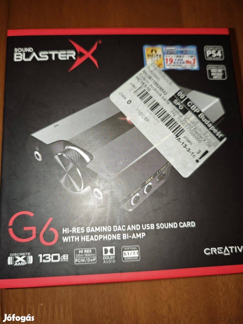 Creative Sound Blasterx G6