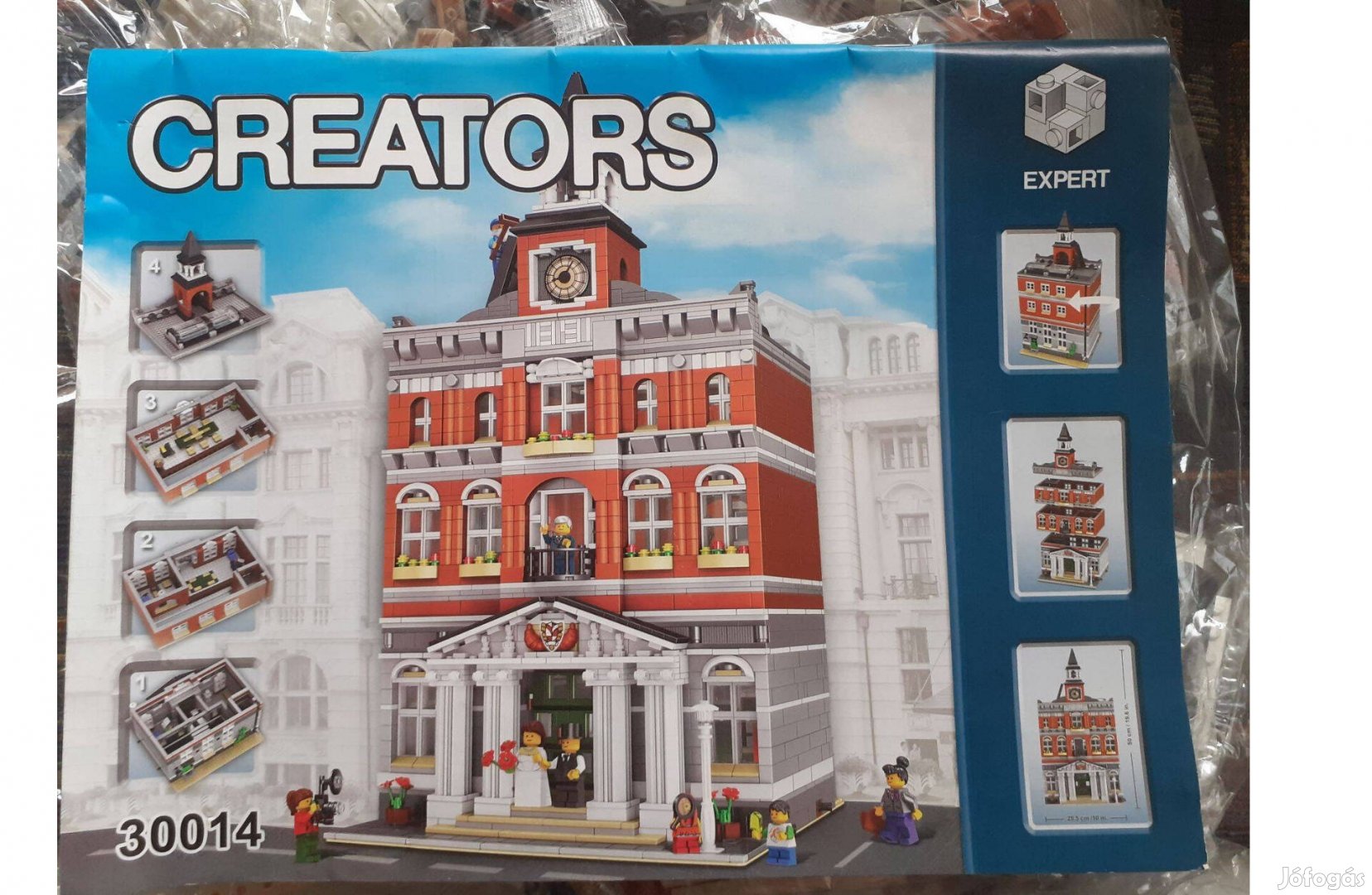 Creator 10224 Városháza Town Hall 2900db lego Új