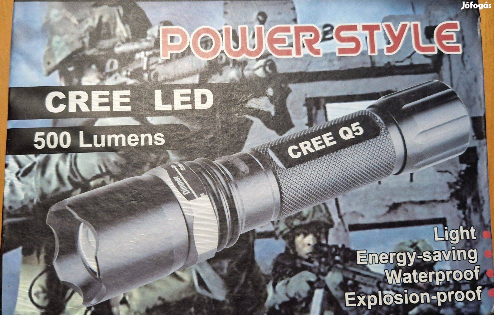 Cree LED Elemlámpa Power Style