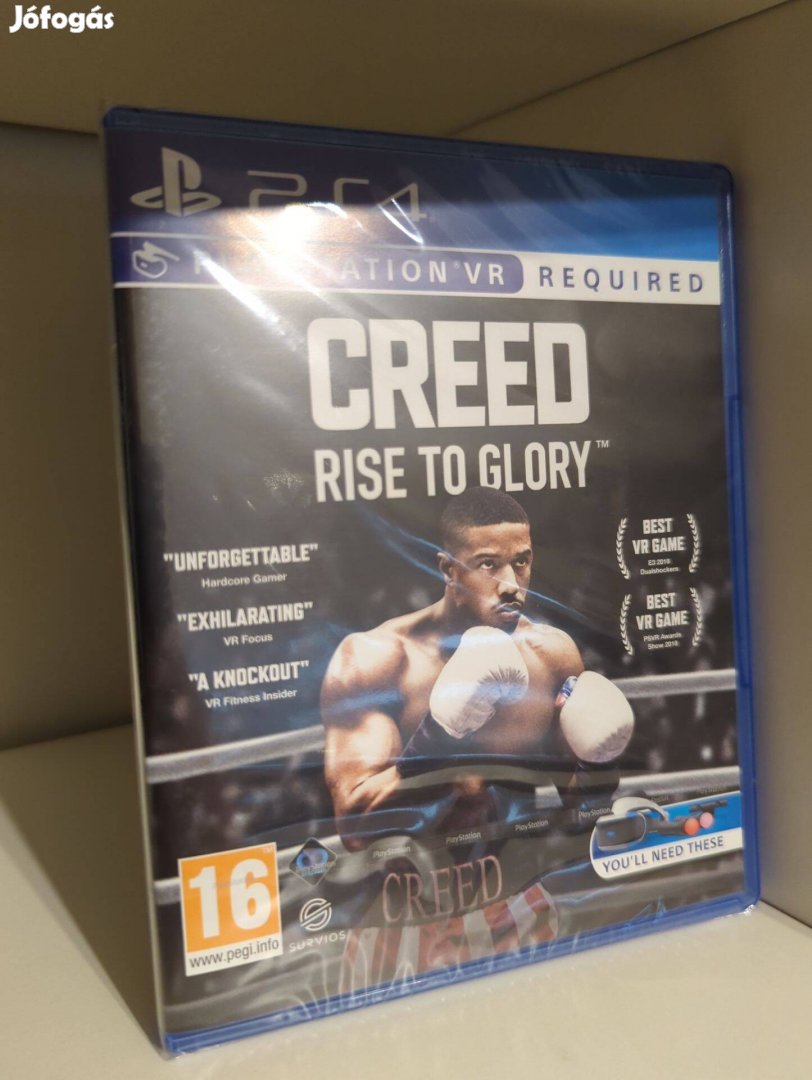 Creed Rise to Glory Új, bontatlan PS4 Playstation 4 VR játék