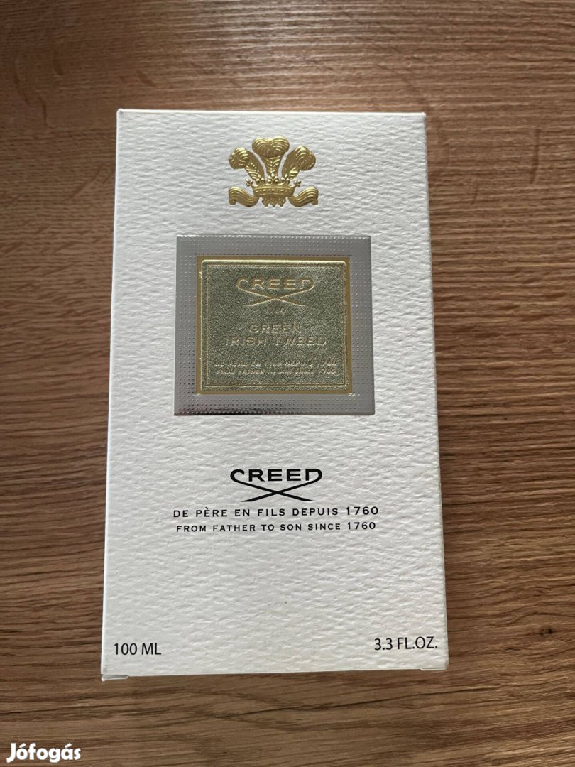 Creed green irish tweed doboz gyűjetményből eladó 0ft posta