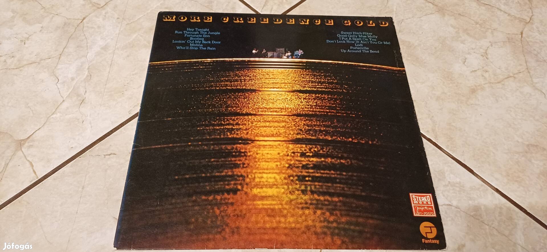 Creedence gold bakelit hanglemez