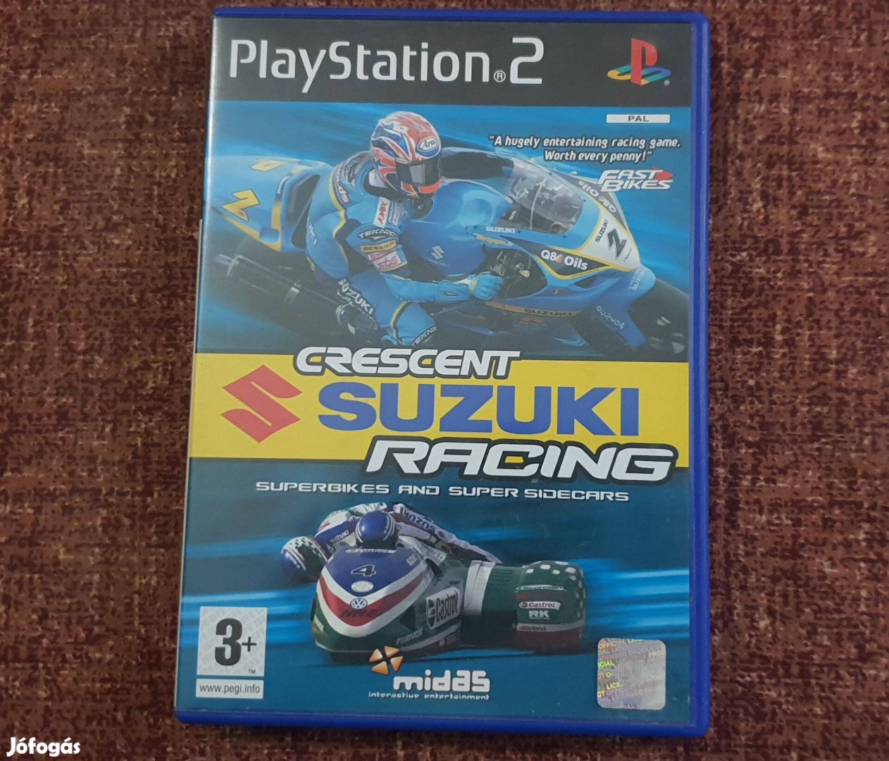 Crescent Suzuki Racing Playstation 2 eredeti lemez ( 2500 Ft )