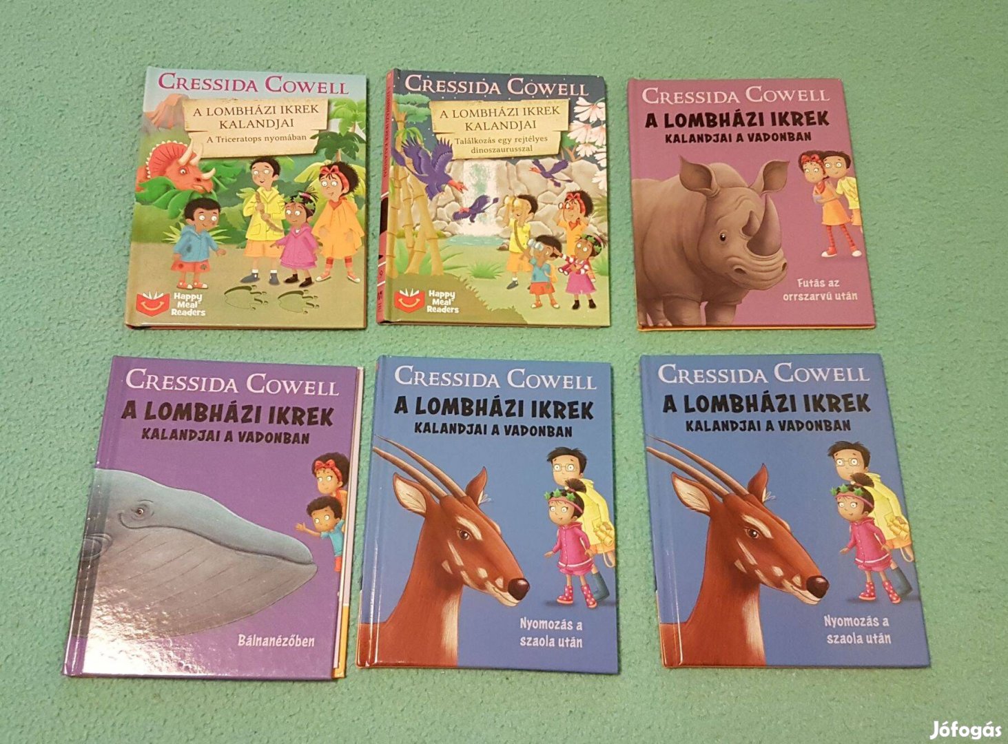 Cressida Cowell - A lombházi ikrek kalandjai könyvek