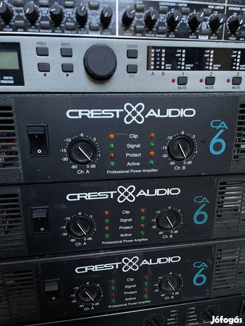 Crest Audio CA6 végfok erősítő