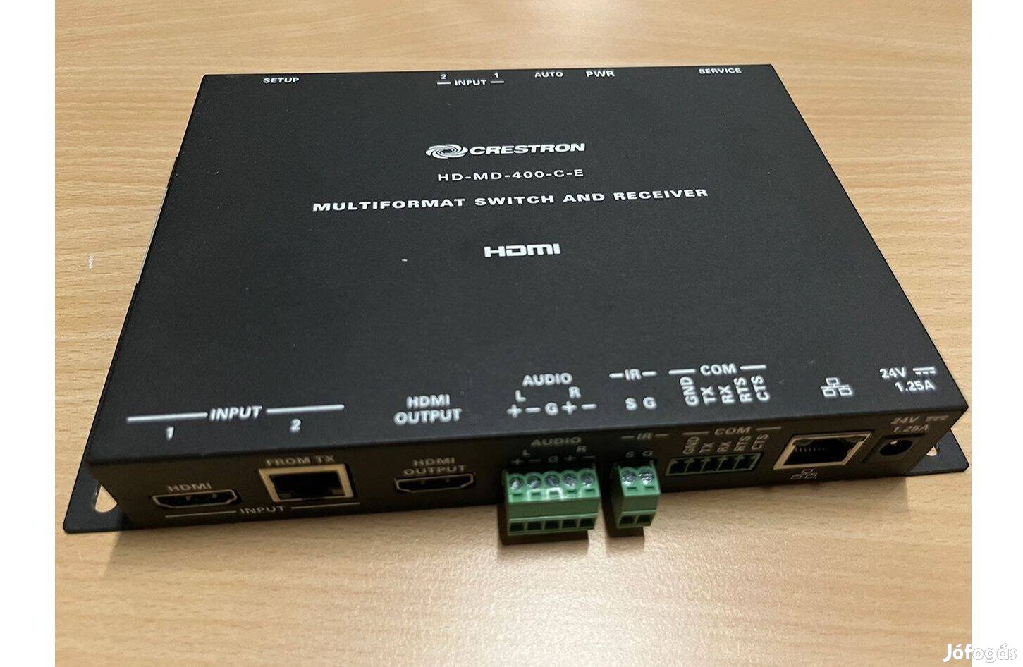 Crestron HD-MD-400-C-E switch and receiver - adó-vevő