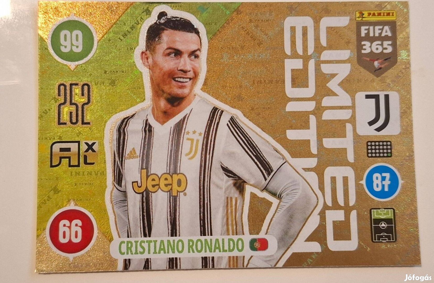 Cristiano Ronaldo Panini Limited Edition