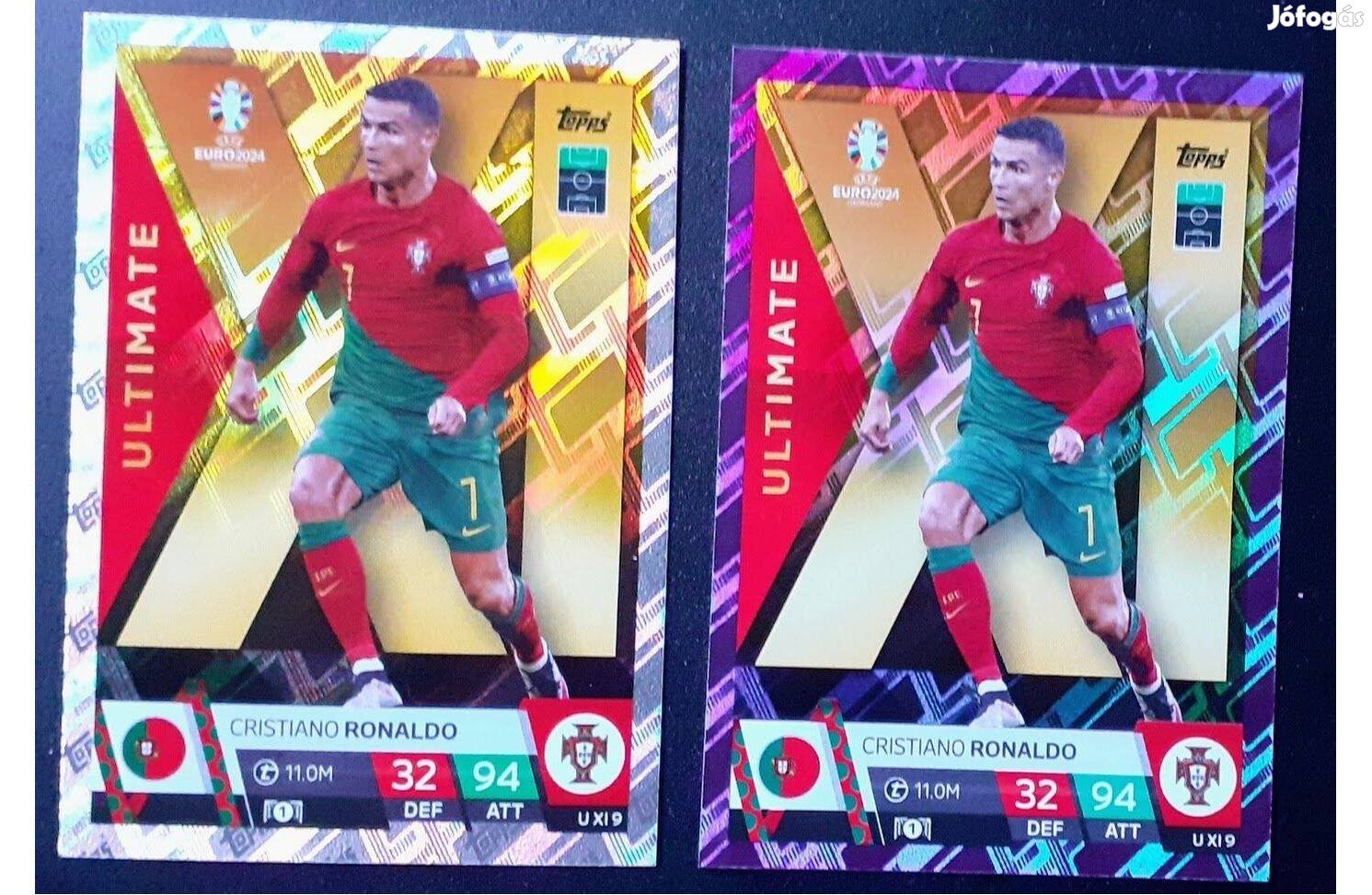 Cristiano Ronaldo Portugália Ultimate XI + Purple Sapphire Ultimate XI