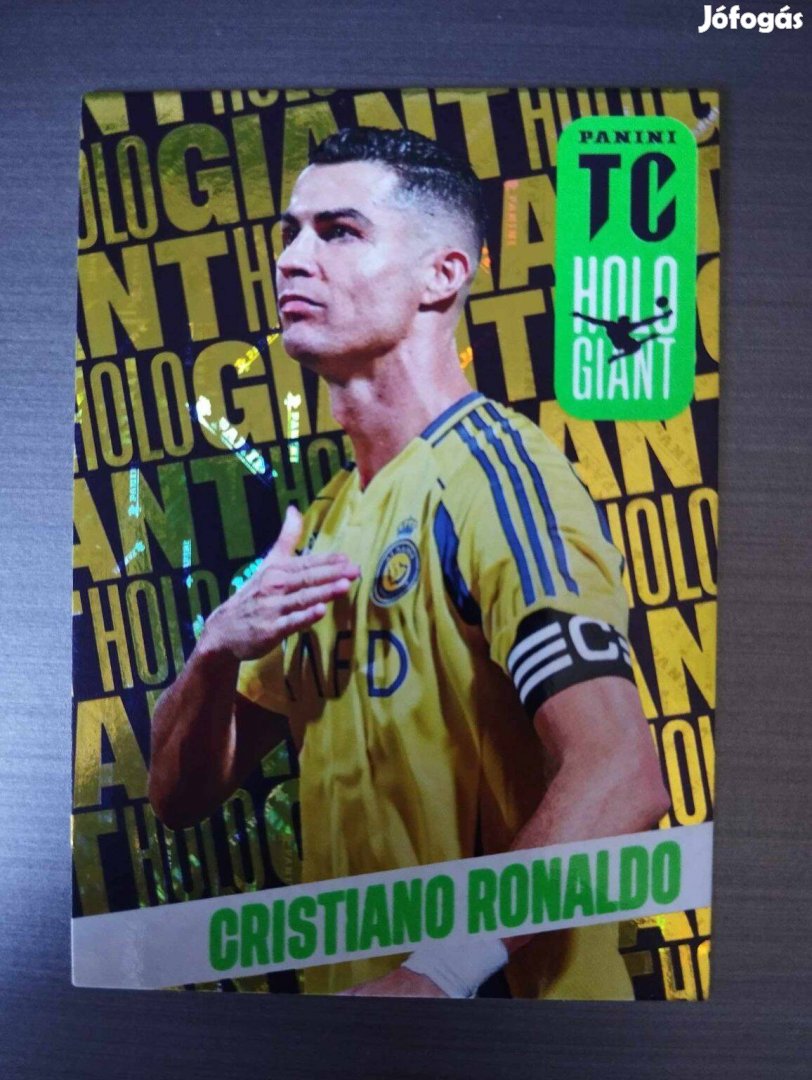 Cristiano Ronaldo (Al-Nassr) Holo Giant Top Class 2025 focis kártya