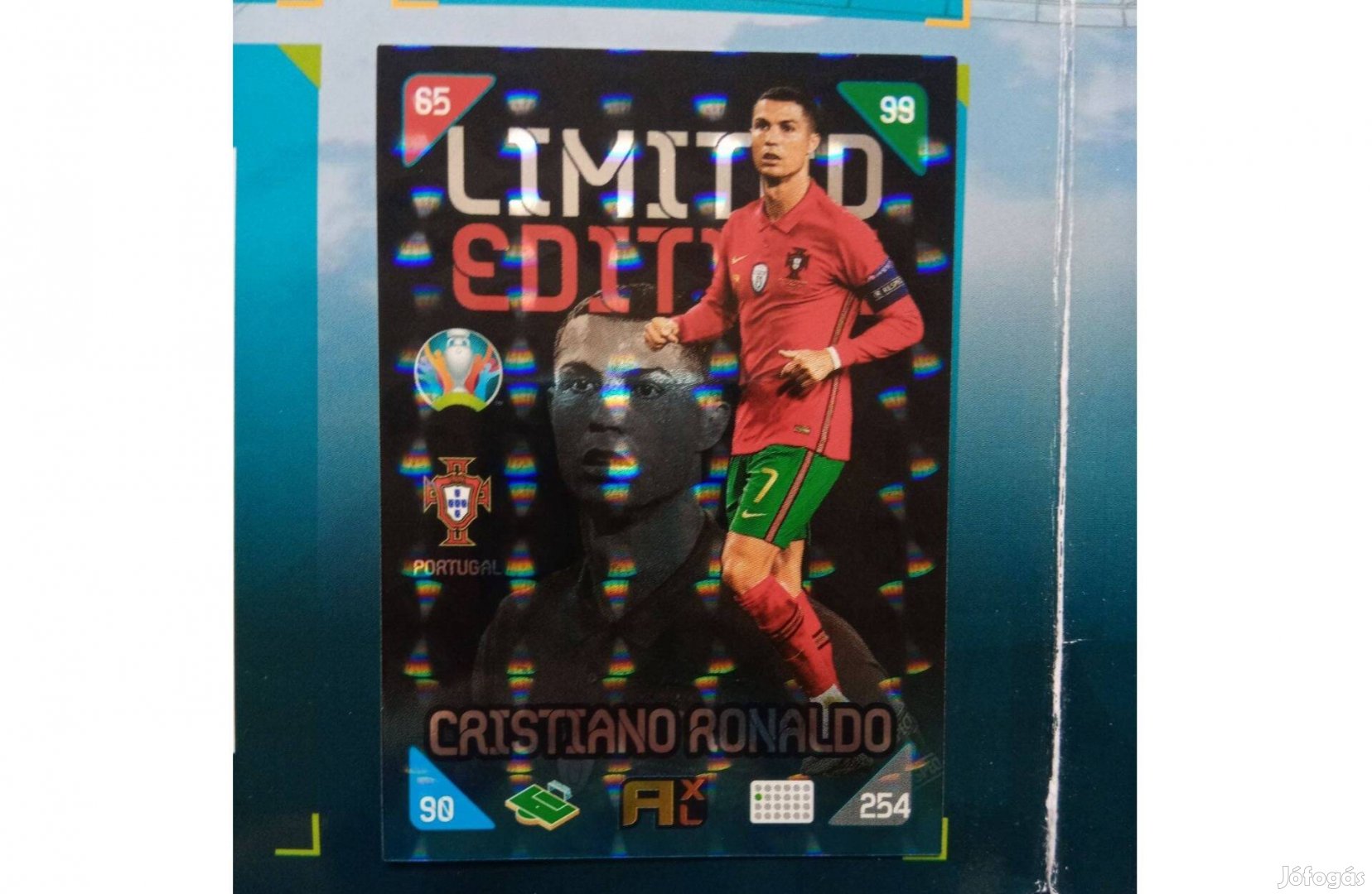 Cristiano Ronaldo (Portugália) UEFA Euro 2020 Limited kártya
