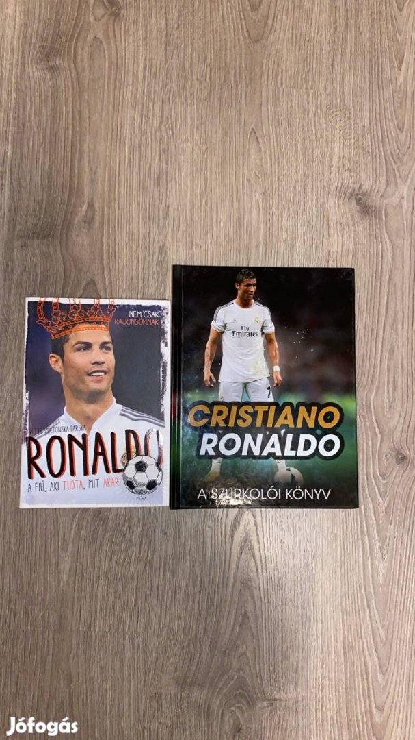 Cristiano Ronaldo könyvek