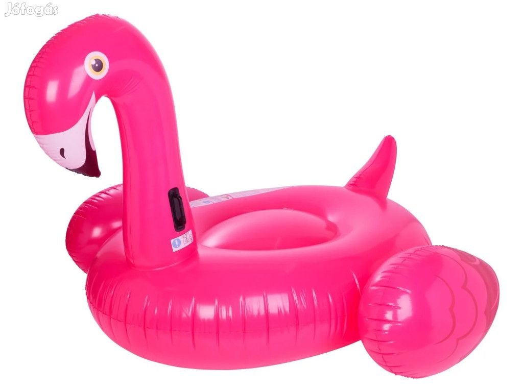 Crivit 474409 MEGA Falmingo, óriás rózsaszín flamingó úszó sziget, 1