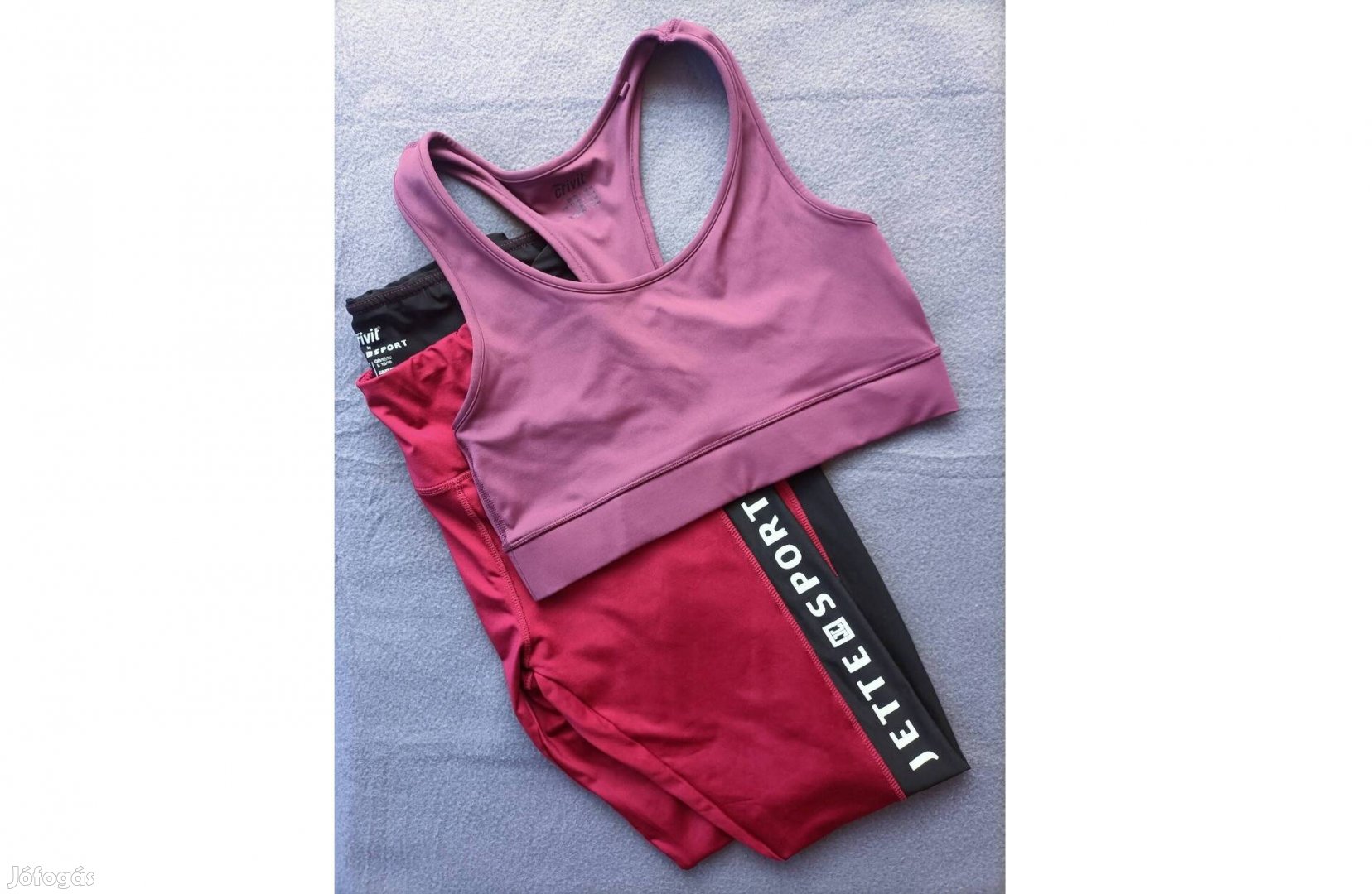 Crivit Sport pack, leggings + sport melltartó. L