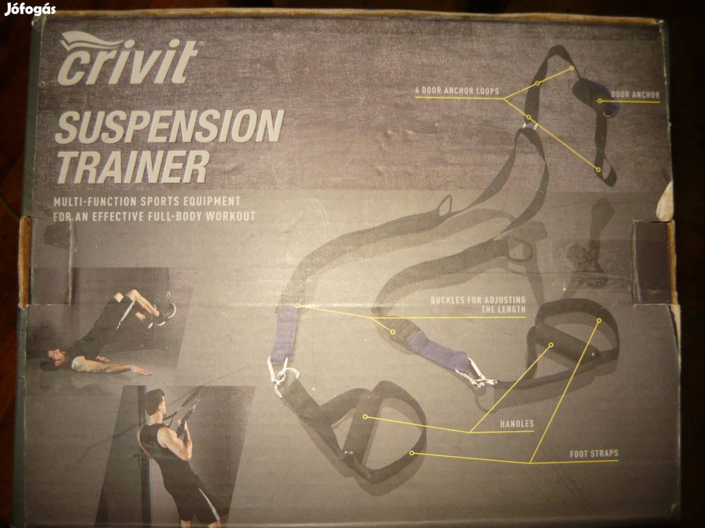 Crivit edző kötél készlet - új