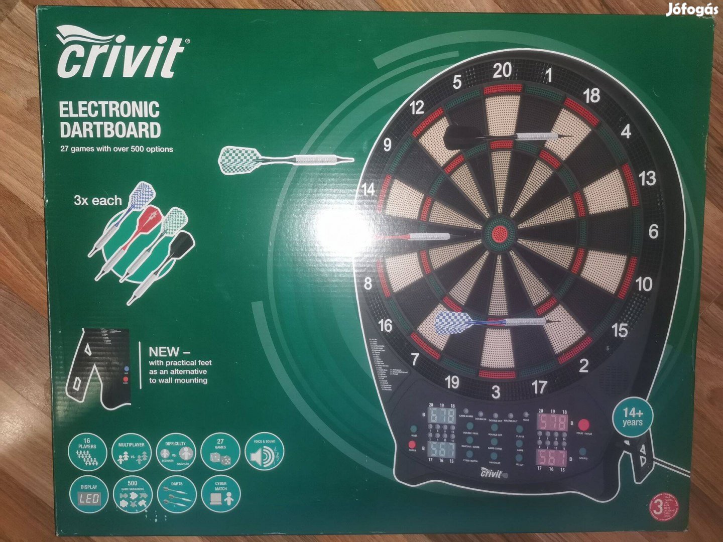 Crivit elektromos darts karácsonyi ajándéknak akciósan