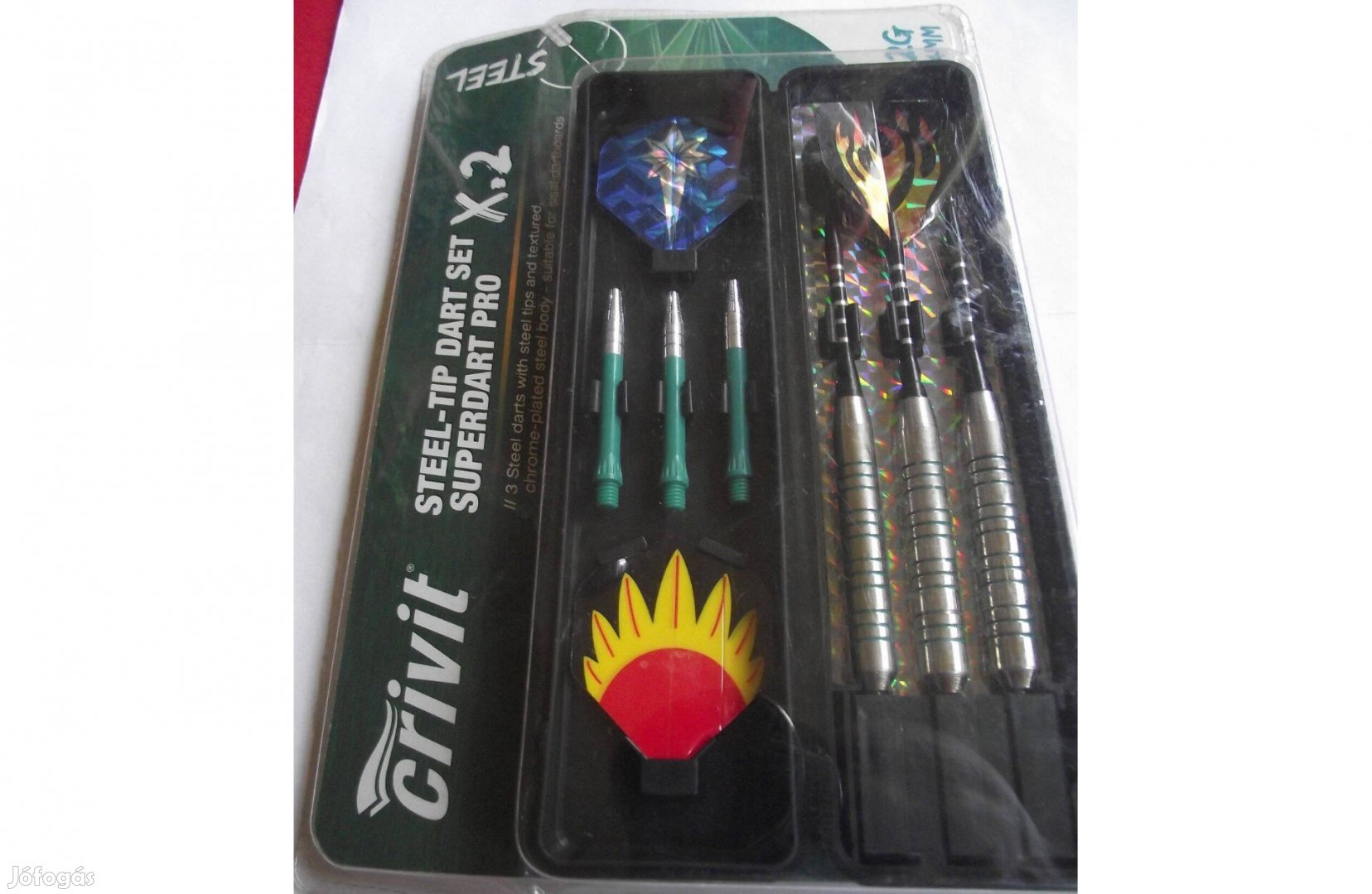 Crivit steel-tip darts tollak set bontatlan