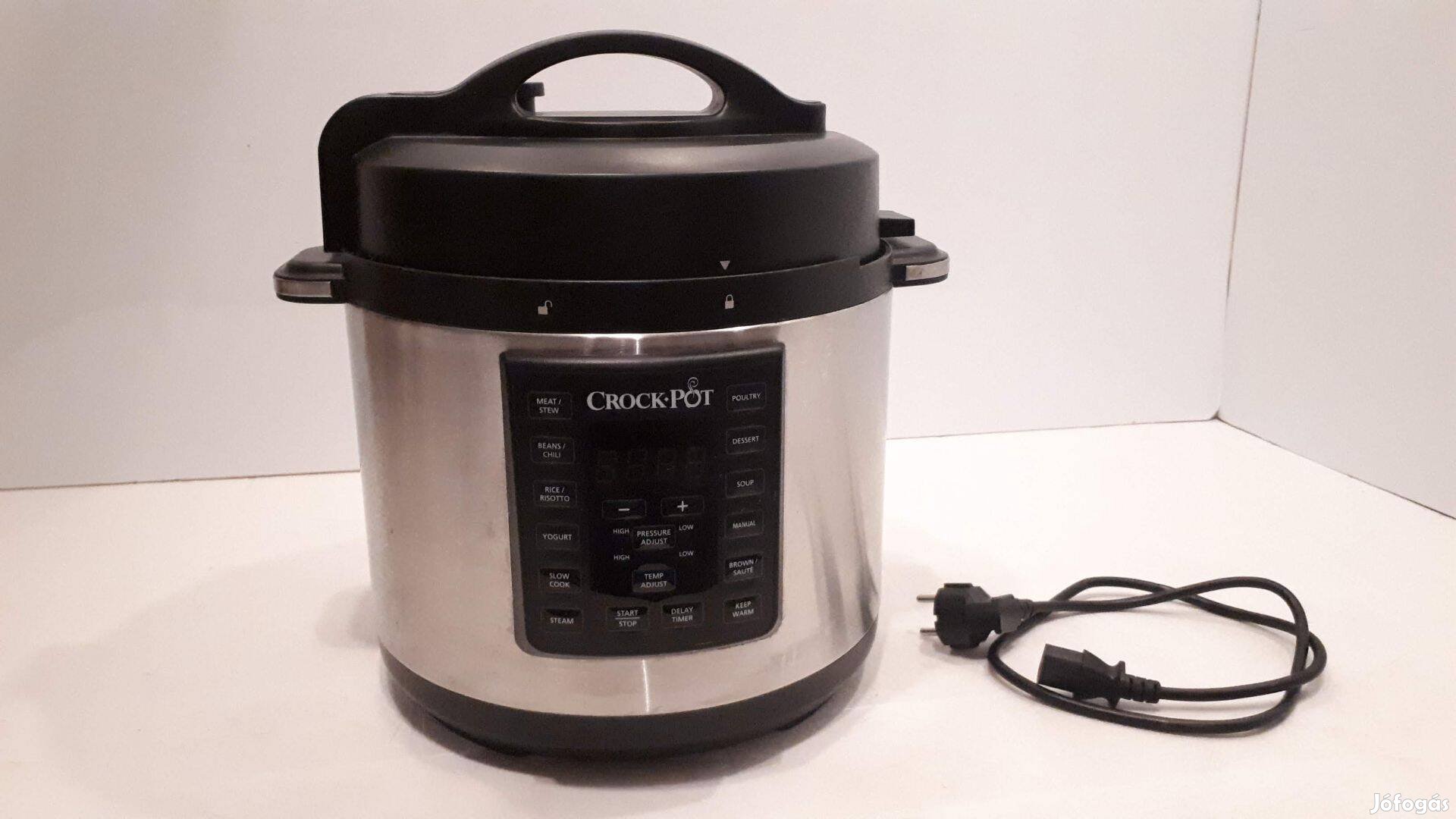 Crock-Pot Express elektromos gyorsfőző, 12 in 1 multicooker, 5,6L