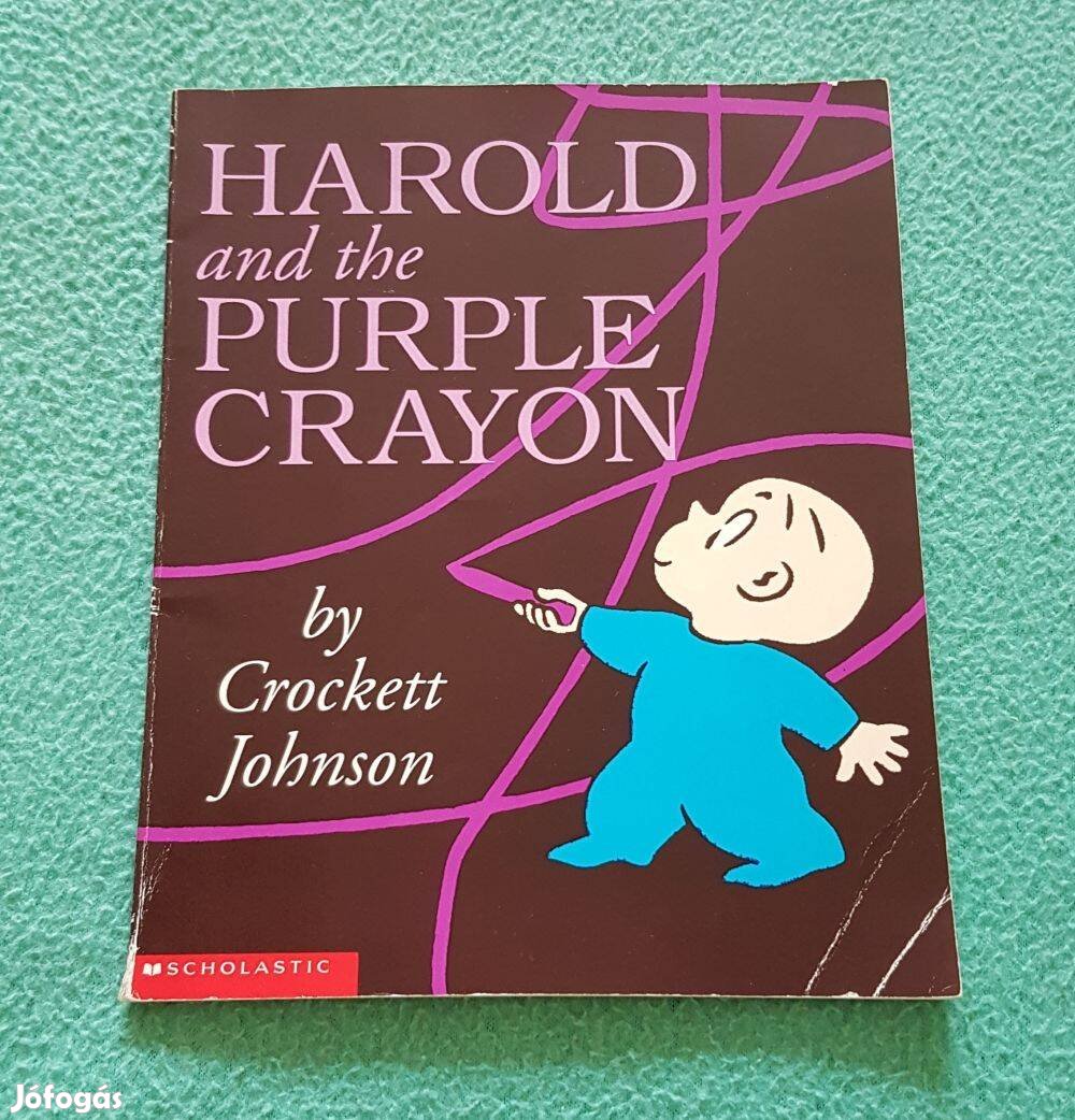 Crockett Johnson - Harold and the Purple Crayon mesekönyv (angol)