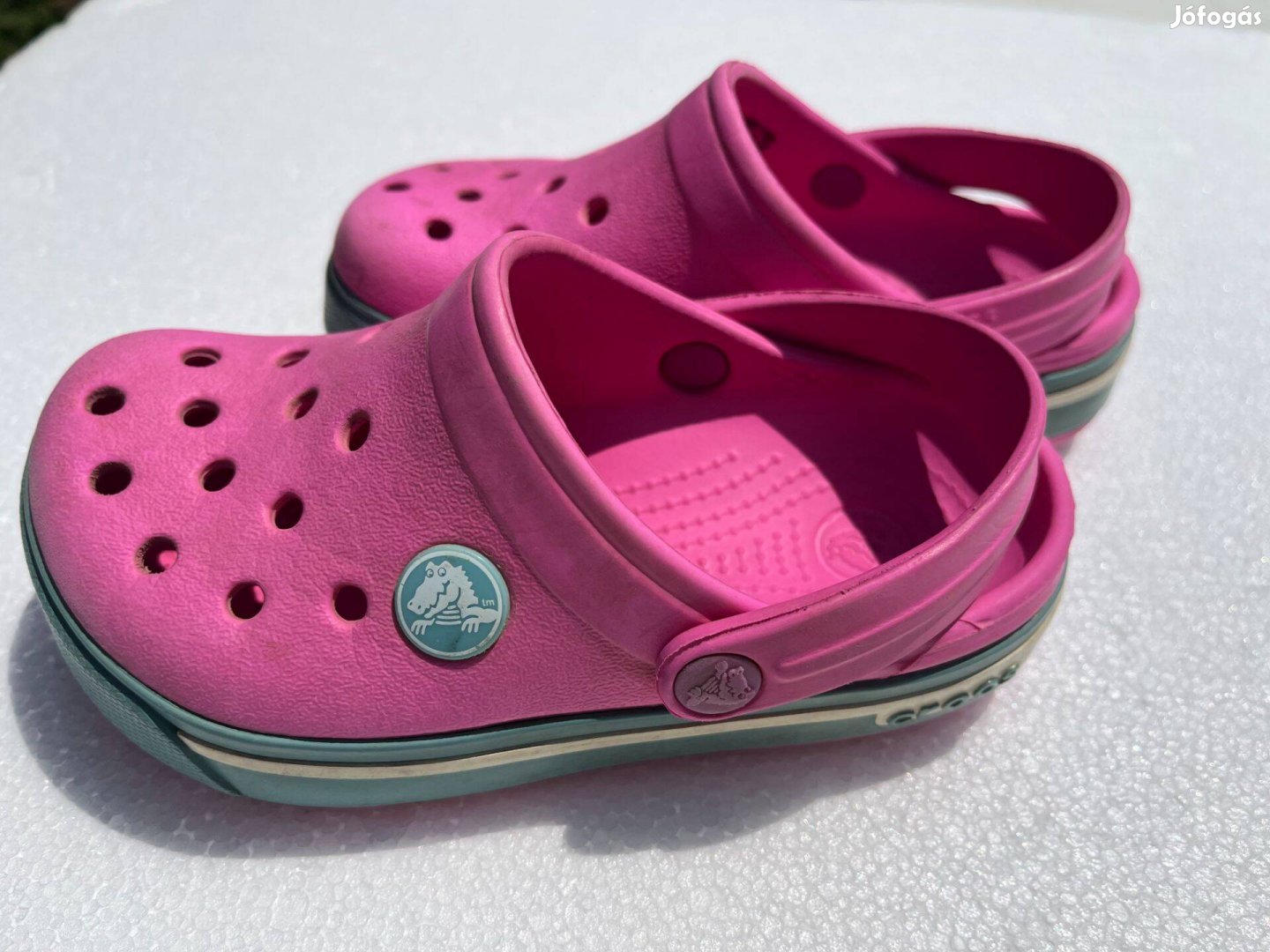 Crocs C 8-9 (24-26os) lány papucs