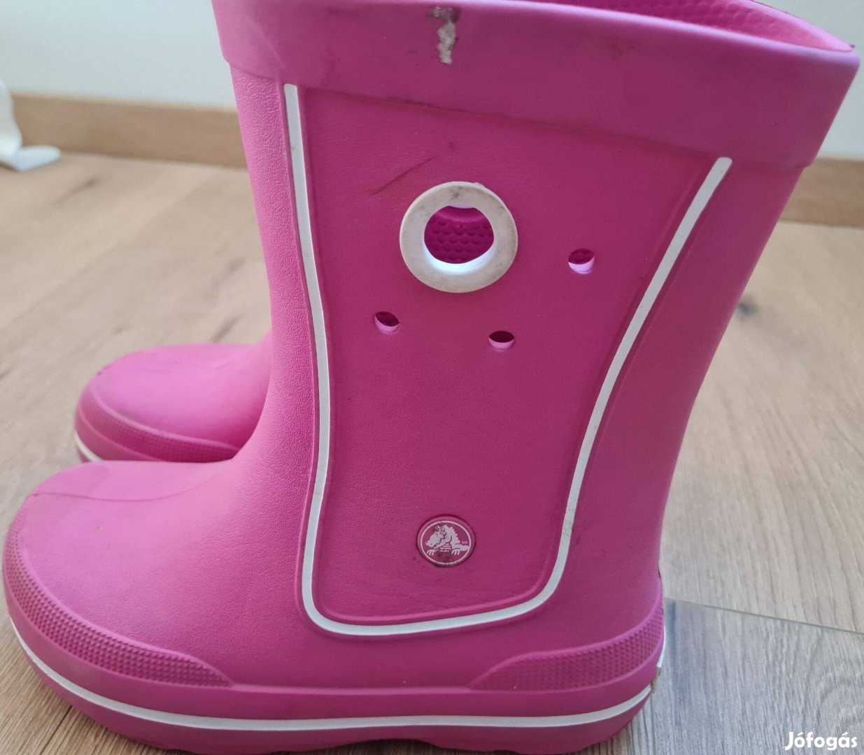 Crocs gyerek Crocband Jaunt Boot K gumicsizma rózsaszín lány 2 34