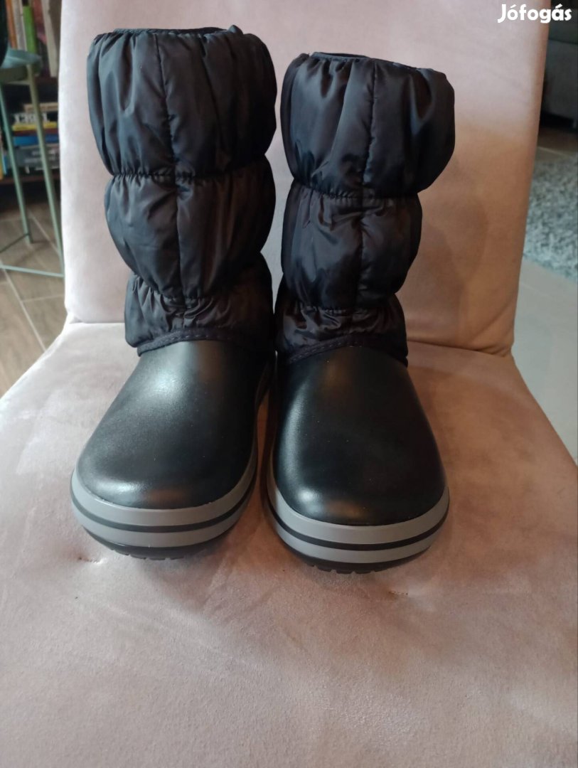 Crocs hótaposó, csizma, bélelt, csizma, W10 méretben