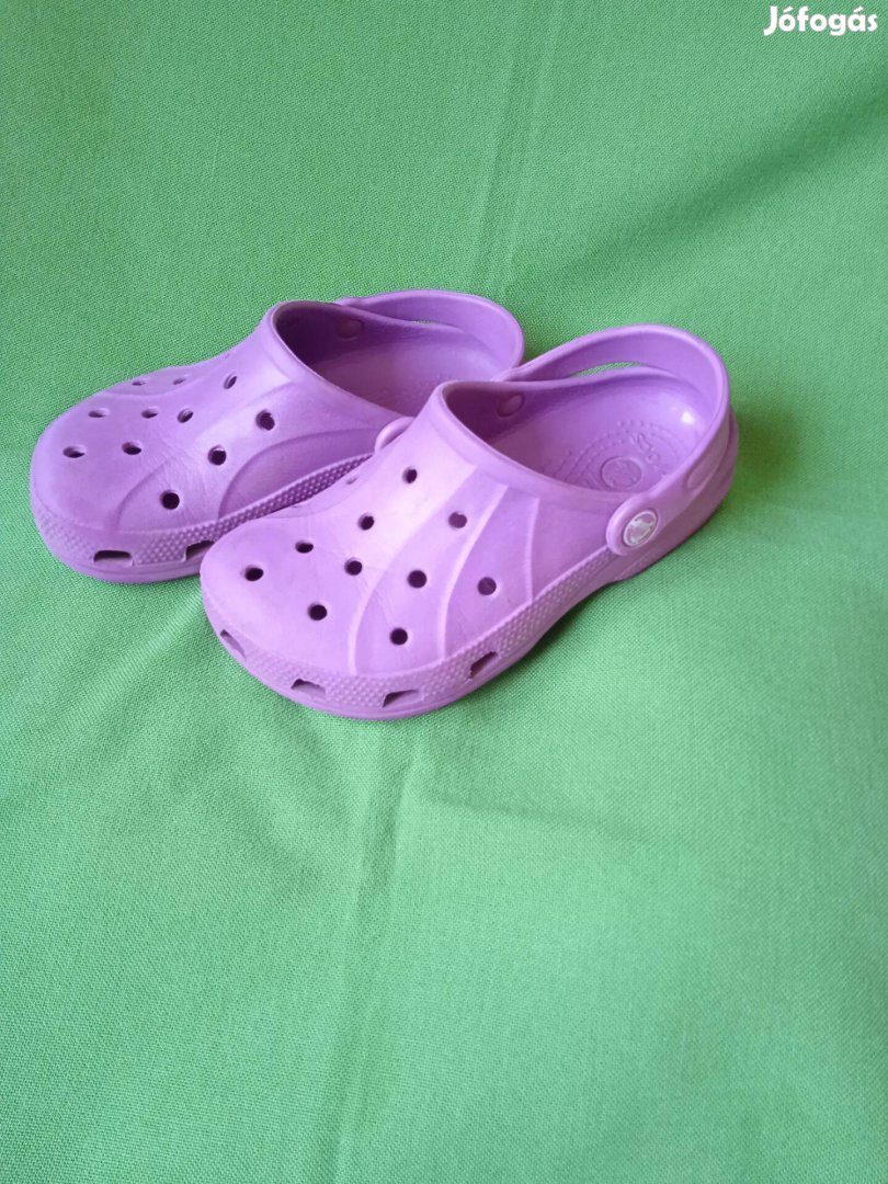 Crocs lila Szandál-Papucs kb.32-33-as /J 1-es/