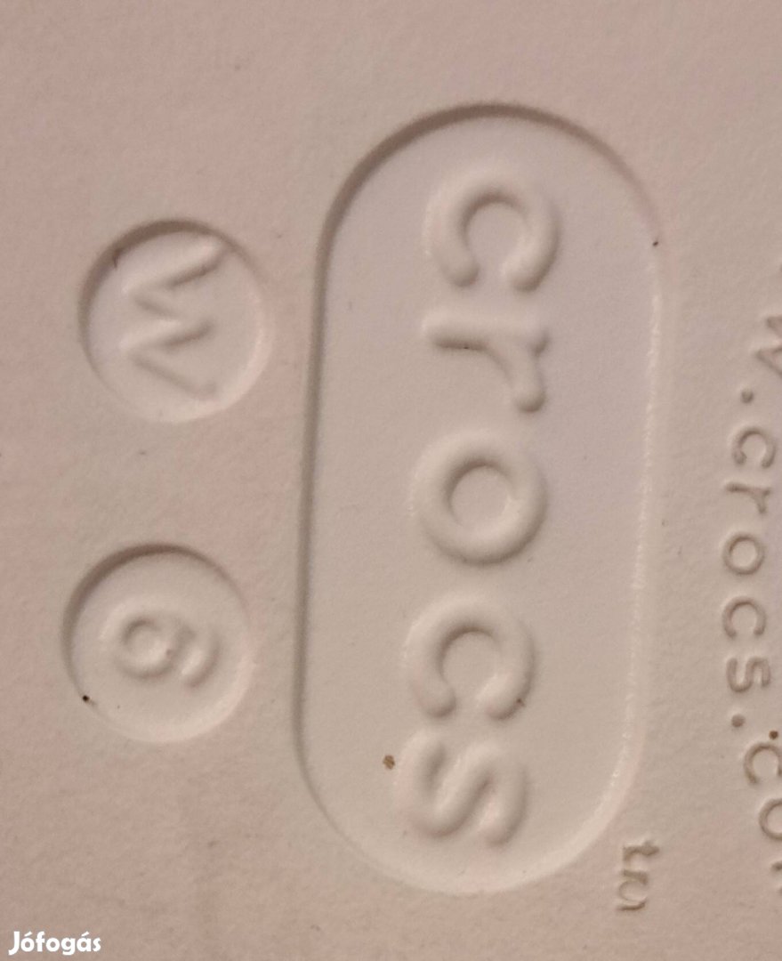 Crocs papucs (fehér 37-es)