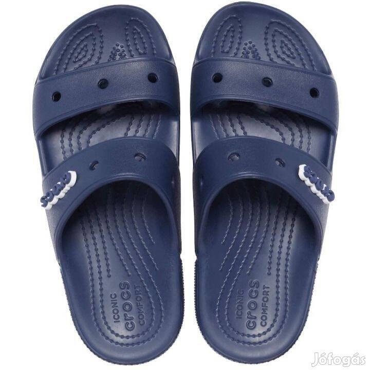 Crocs új klasszikus, unisex sötétkék papucs, 41-es