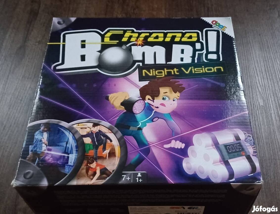 Crono Bomb Night Vision Bombás társas játék.