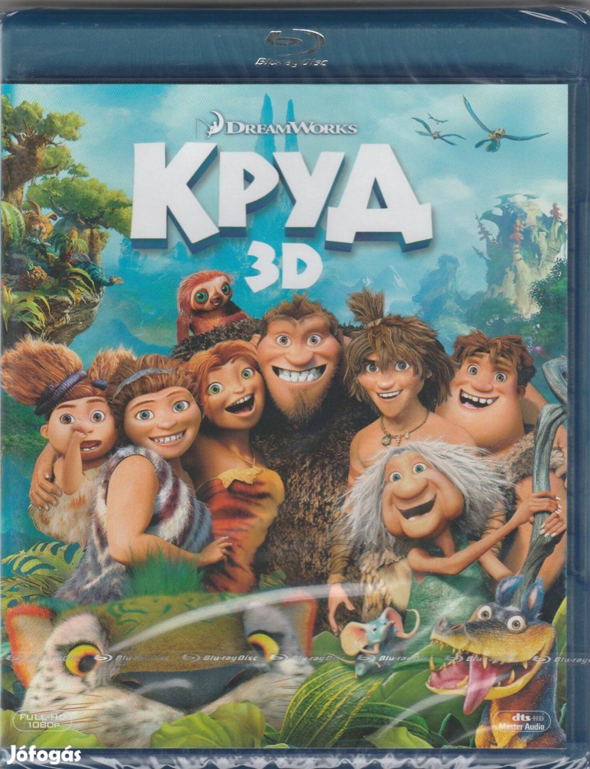 Croodék 3D Blu-Ray