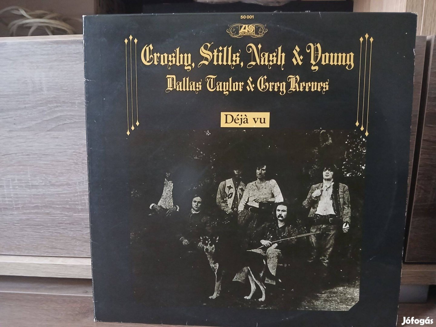 Crosby Stills Nash & Young - Déja Vu (1970) LP bakelit hanglemez