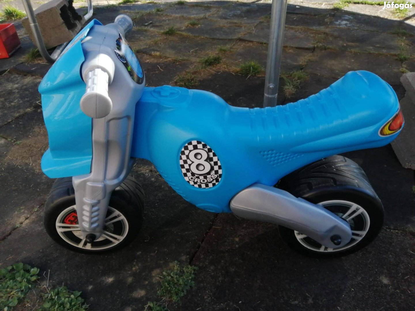 Cross 8 motor - kék, óriás
