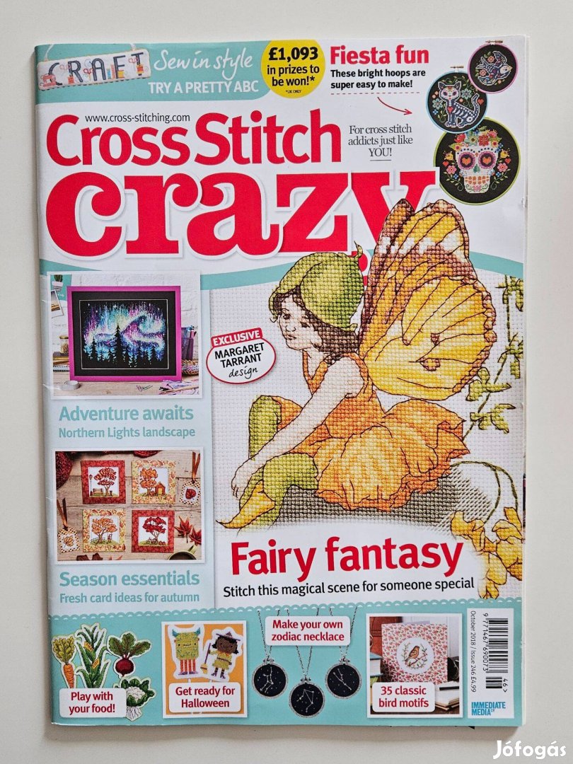 Cross Stitch Crazy angol nyelvű keresztszemes magazin