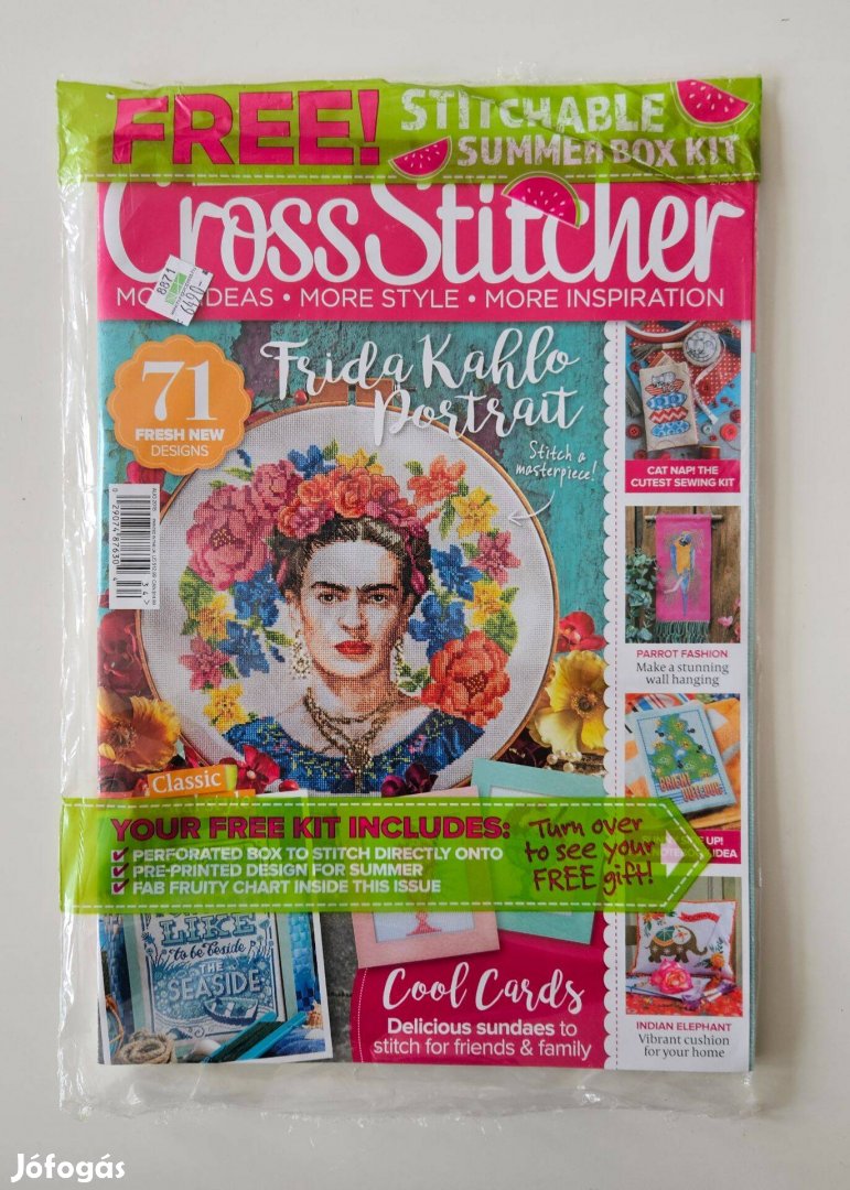 Cross Stitcher angol nyelvű keresztszemes magazin