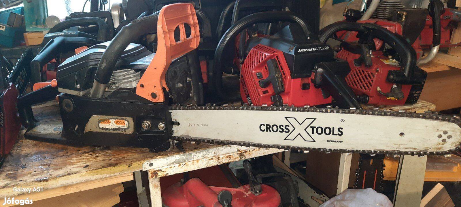 Cross Tools Láncfűrész Benzines CGC 1800