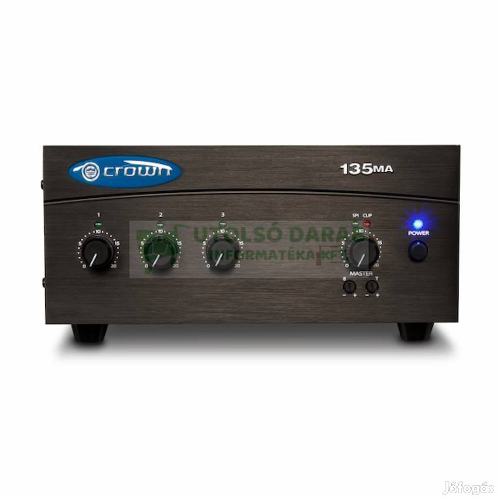 Crown 135MA 35W 3-bemenetes keverőerősítő