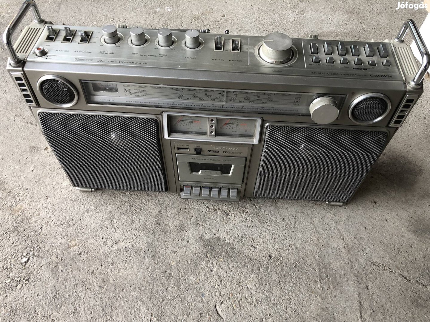 Crown CSC 980L boombox  eladó 