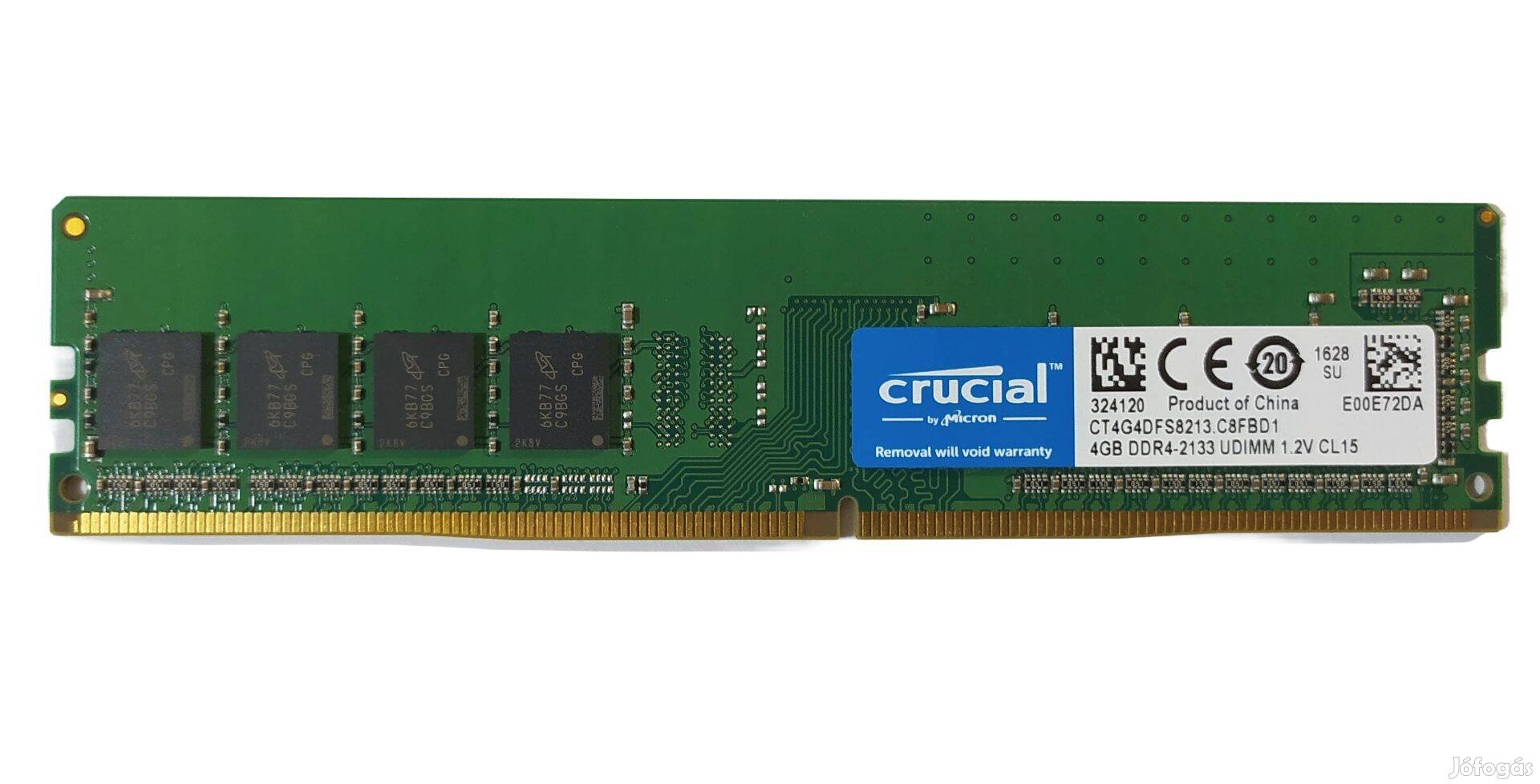 Crucial 4GB DDR4 2133MHz memória