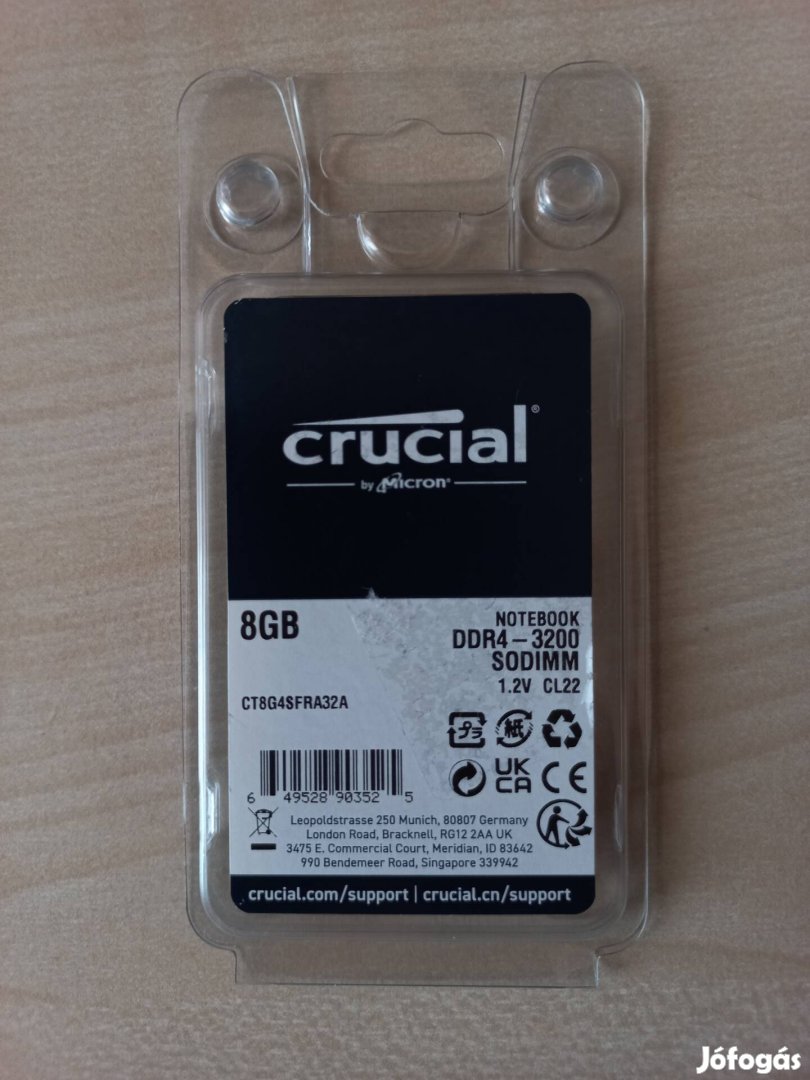 Crucial 8GB DDR4 3200Mhz Notebook RAM