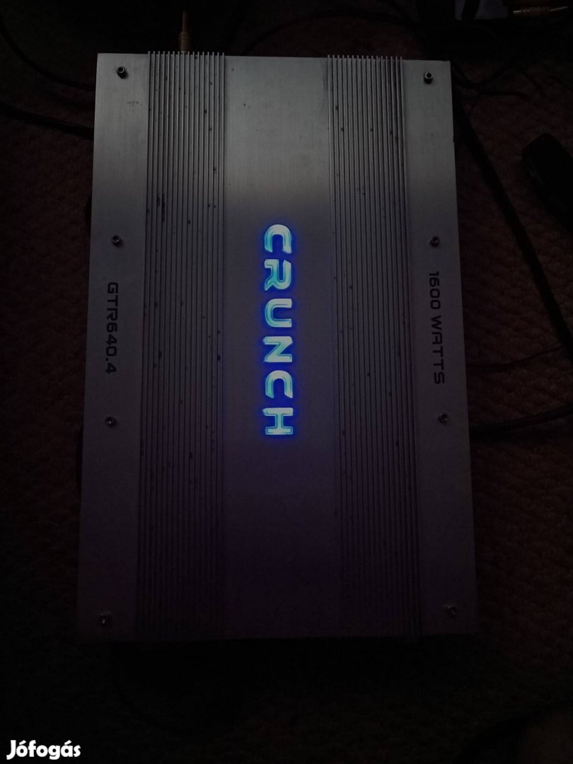 Crunch 1600watts autós erősítő